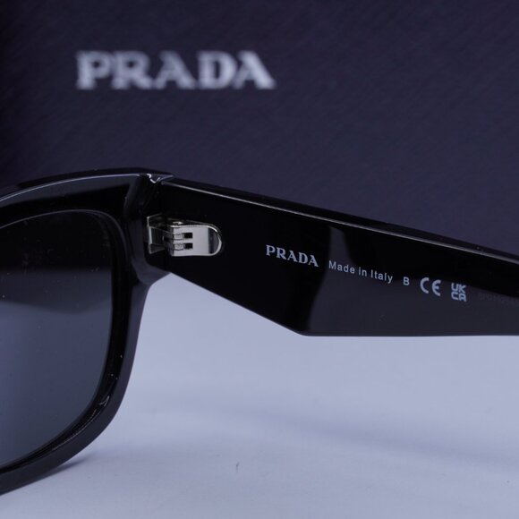 Prada PRB09S 16K08Z Butterfly Sunglasses – Black - Picture 8 of 9